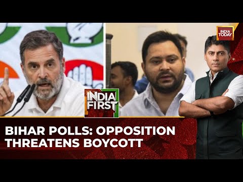 Poll Boycott Threat In Bihar; Opposition Claims '100% Proof' Of EC Bias