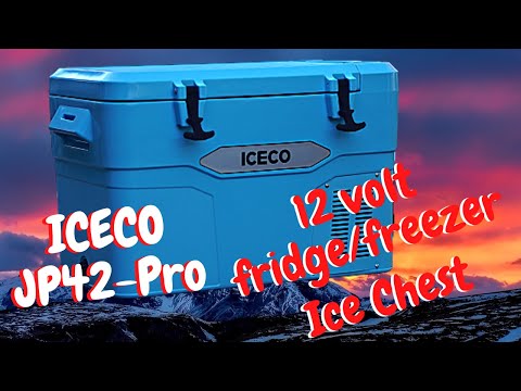 ICECO JP42 Pro, 3 in 1 fridg 12 Volt Portable Fridge Freezer Cooler,  SECOP, Rotomolded Construction