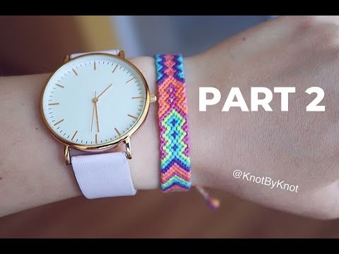 BRAID WITH ME | Aztec Friendship Bracelet Part2