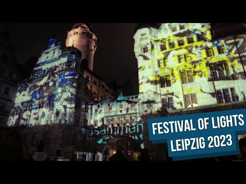 Leipzig Festival of Lights 2023 on video – remembering yesterday, shaping tomorrow