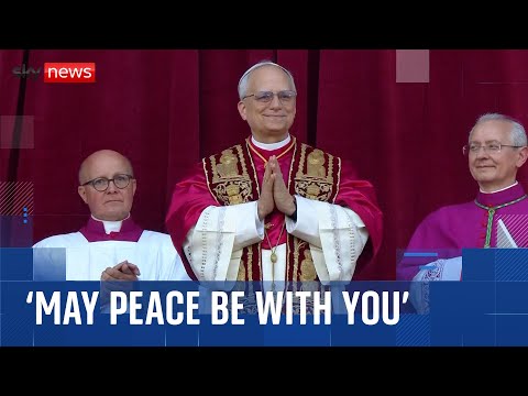 BREAKING: Leo XIV delivers first speech as pope to crowds in Vatican City
