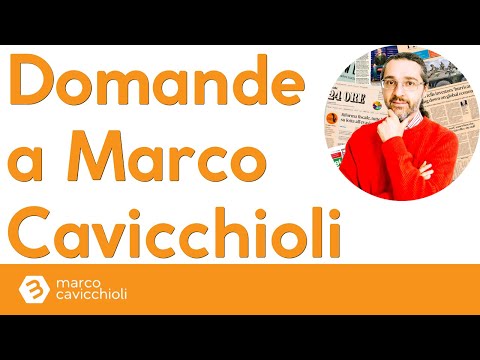 Domande in diretta a Marco Cavicchioli, 30/11/2023