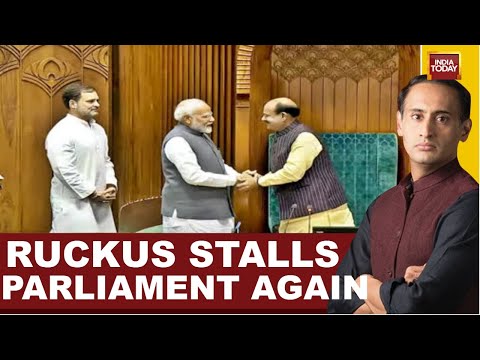 Newstrack With Rahul Kanwal LIVE:Ruckus Stalls Parliamnet Again | Winter Washout Looms? |India Today