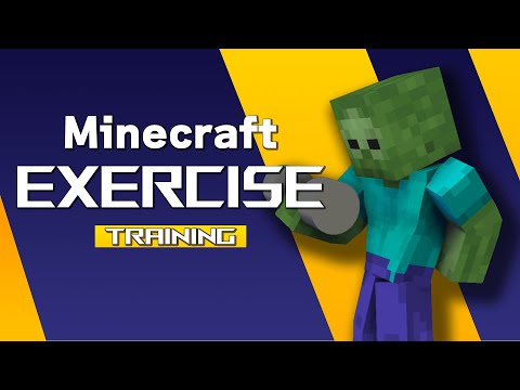Exercise with Zombies!!!【Minecraft Animation】
