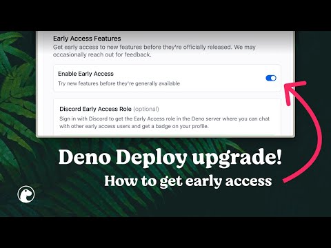 Get early access to the new Deno Deploy