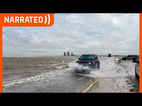 Hurricane Francine Floods Starbase | SpaceX Boca Chica