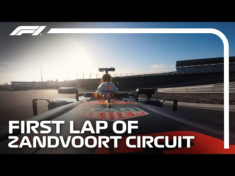 Max Verstappen's First Lap At The New Zandvoort Circuit