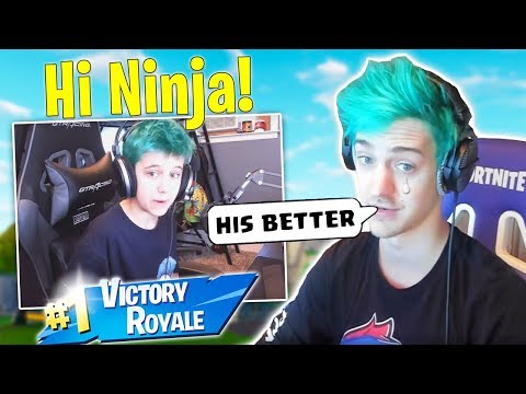 Ninja Reacts To "Mini Ninja" And is Shocked At How He Destroyed Tfue (Fortnite) - UCSdM6hW8PdqVve3H898ATow