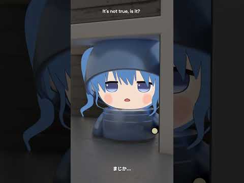 ビビるすいちゃんに爆笑するみこちとスバル【さくらみこ/星街すいせい/大空スバル/ホロライブ切り抜き】【3Dアニメ】#shorts