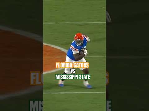 FLORIDA GATORS lineman Secures HOMECOMING VICTORY!!! #Shorts #collegefootball #floridagators