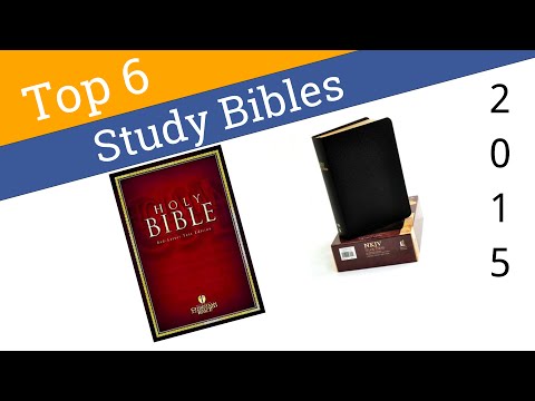 6 Best Study Bibles 2015 - UCXAHpX2xDhmjqtA-ANgsGmw