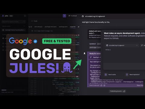 Google Jules (Fully Tested): RIP OpenAI's CODEX! This FULLY FREE ASYNC AI Coder by Google is AMAZING