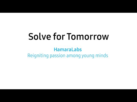 HamaraLabs: Empowering Students Through Tinkering Labs | Solve for Tomorrow 2024 | Samsung