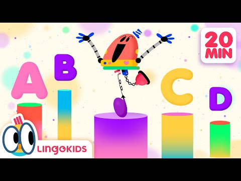 Join the ABC TRAIN 🔡🚂 + More ABC Songs for kids | Lingokids