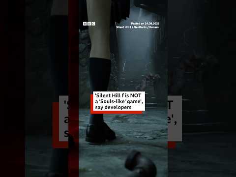 Silent Hill f is not a 'Souls-like' game, say devs. #SilentHill #Gamescom #BBCNews
