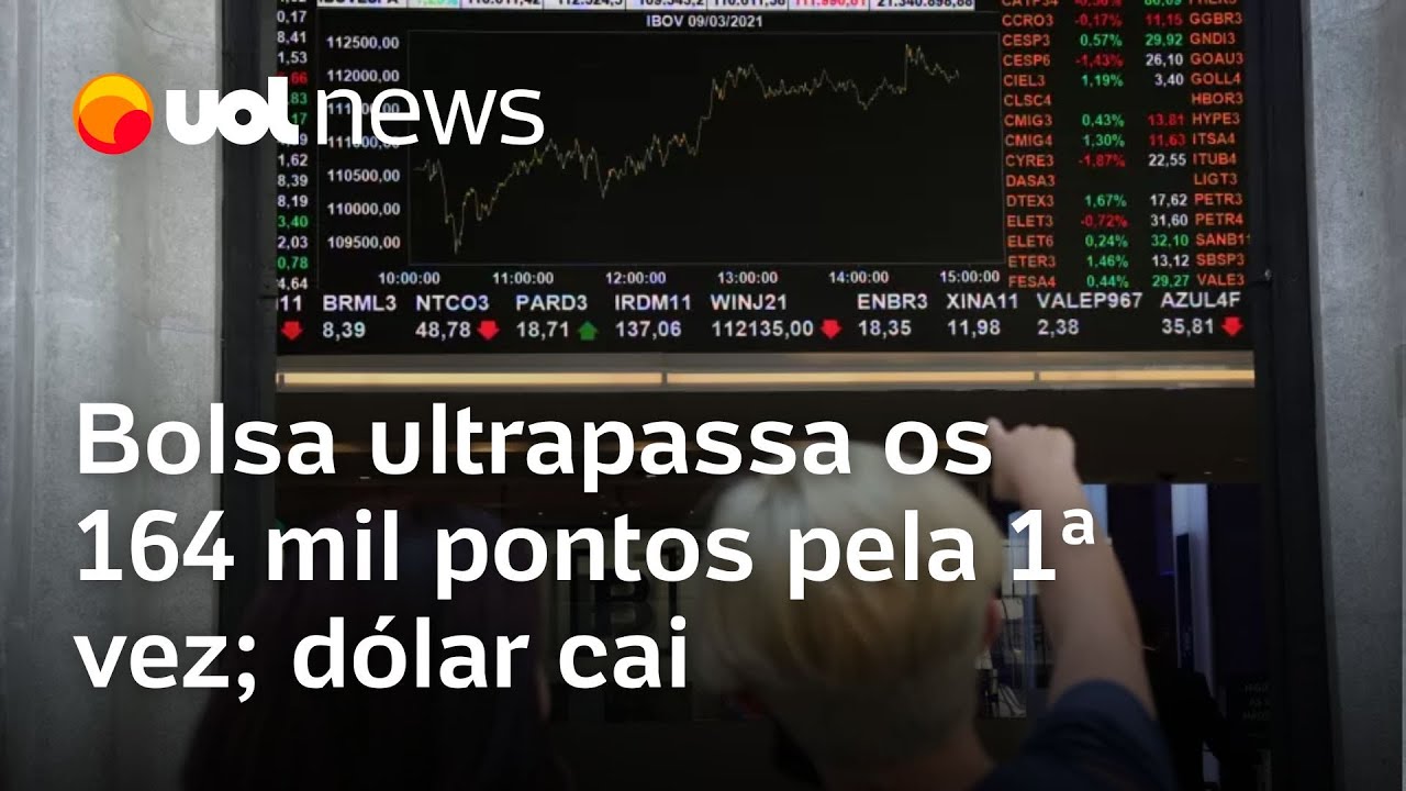 Bolsa tem forte alta e renova recorde com aposta por corte na Selic dólar cai a R$ 530 TV Online Bolsa tem forte alta e renova recorde com aposta por corte na Selic dólar cai a R$ 530