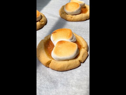 Sweet Potato Pie Thumbprint Cookies