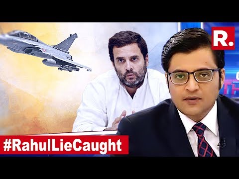 Video - How Many Lies, How Many Abuses? Insider Exposer Rahul's Lie | The Debate With Arnab Goswami