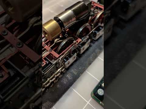 HO Scale Lemaco S10 steam locomotive synchronization test | See Every Gear and Wheel #hoscale