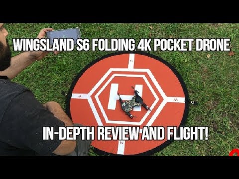 Wingsland S6 V2 Folding 4K Pocket Drone With GPS In-Depth Review And Flight (Day/Night) - UCU33TAvzA-wgPMgcrdMVIdg