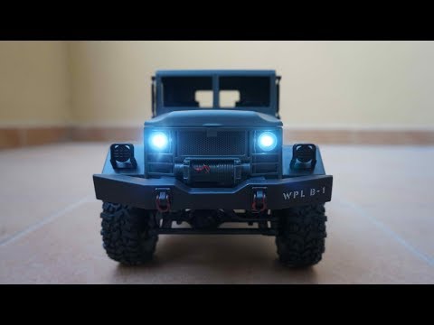 WPL Model Super Scale 4WD RC Military Truck Unboxing Review - UCsFctXdFnbeoKpLefdEloEQ