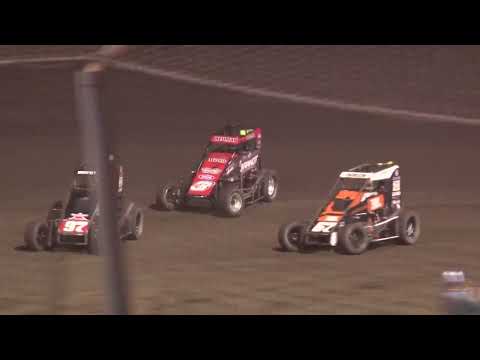8.20.16 Lucas Oil POWRi National Midget League at Macon Speedway - dirt track racing video image