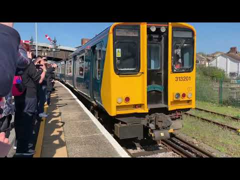 313 Railtour at Hastings with mega tones! 39/04/23