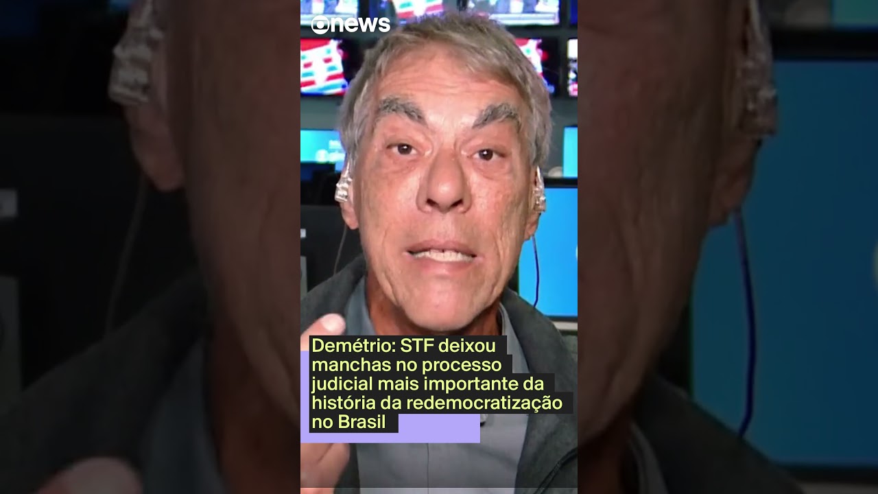 Demétrio STF deixou manchas no processo judicial mais importante da redemocratização no Brasil