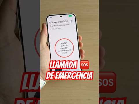 Cómo hacer una LLAMADA DE EMERGENCIA con tu móvil 📱🆘