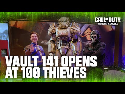 COD x Fallout Fan Experience at 100 Thieves Compound | Call of Duty: Warzone & Modern Warfare III