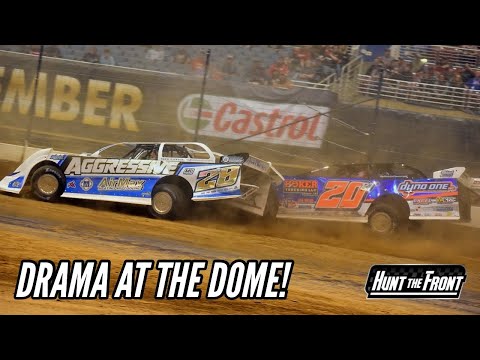 Big Drama on a Tiny Track! Racing Inside the Dome at the Gateway Dirt Nationals - dirt track racing video image