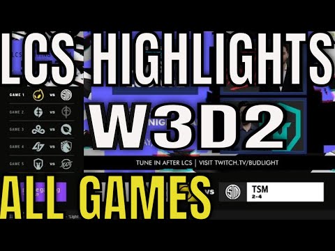 LCS Highlights ALL GAMES W3D2 Summer 2022 | Week 3 Day 2