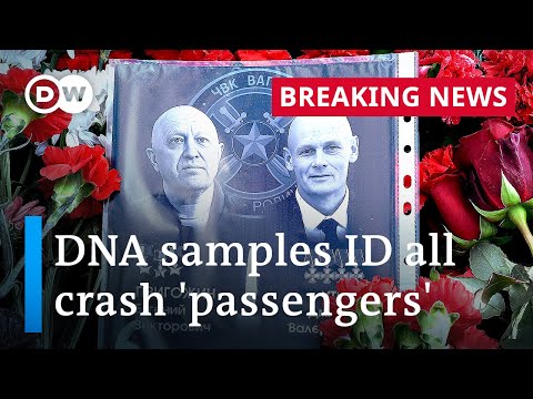 Russian investigators confirm deaths of Wagner's Prigozhin, Utkin | DW News