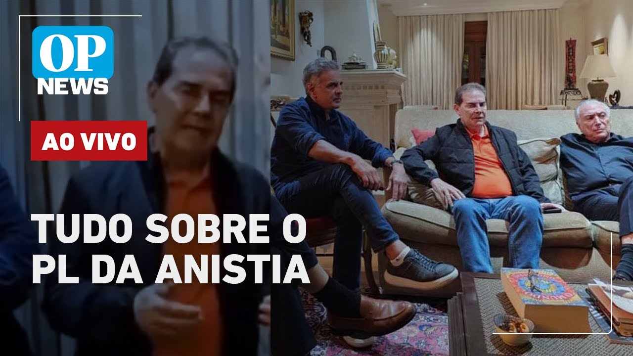 🔴AO VIVO PL da Anistia tem acordo para redução de penas Lula x União Brasil | O POVO NEWS