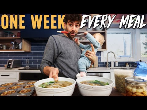 I cooked every meal for 7 straight days.