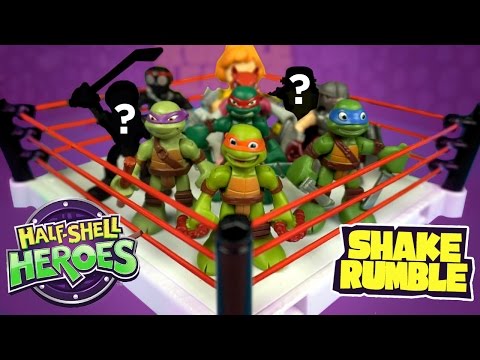 Ninja Turtles Toys Battle Royal ft. Playskool TMNT Ninja Turtles Toys Shake Rumble by KidCity - UCCXyLN2CaDUyuEulSCvqb2w