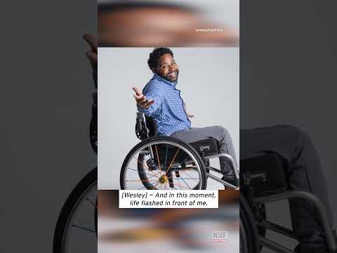 Paralyzed Man Turned Trauma Into Purpose #shorts