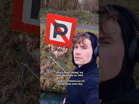 Day on my Solar Boat ☀️