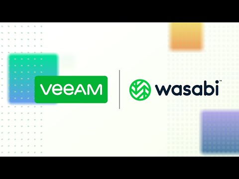 Wasabi and Veeam Data Platform provide powerful, predictable and easy to use backup solution