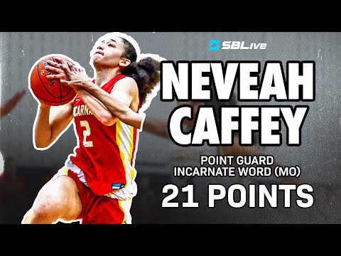 NEVEAH CAFFEY IS ONE OF THE BEST JUNIORS IN THE COUNTRY! | 21 POINTS IN INCARNATE WORD’S 125TH WIN 🏀