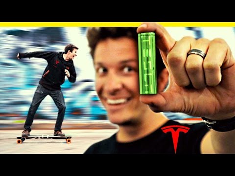 Tesla Batteries in an Electric Skateboard! - UCSpFnDQr88xCZ80N-X7t0nQ