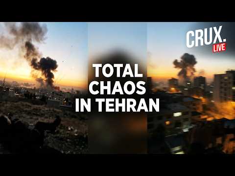 Iran LIVE | Tehran Hit By War's Most Intense Airstrikes, US Israel Destroy 20,000 Buildings | Crux