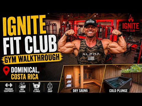 Ignite Fit Club Gym Walkthrough | Dominical, Costa Rica