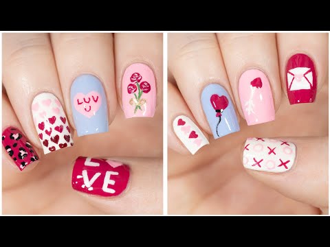 New Nail Art 2023 ♡ Easy & Cute Valentine's Day Nail Designs