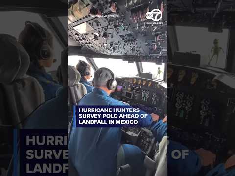 Hurricane hunters <strong>survey</strong> polo ahead of landfall in Mexico
