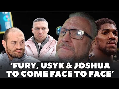 ‘TYSON FURY TO POSSIBLY ATTEND WITH ANTHONY JOSHUA & USYK IN THE ARENA’ Spencer Brown REVEALS