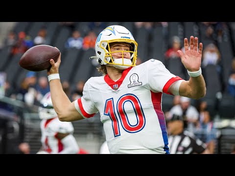Justin Herbert Pro Bowl Offensive MVP Highlights | LA Chargers video clip