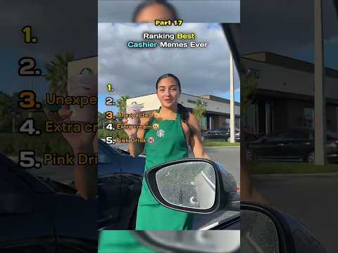 Ranking Best Cashier Memes Ever 🤩