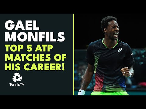 Gael Monfils Top 5 ATP Matches Of His Career! 💪