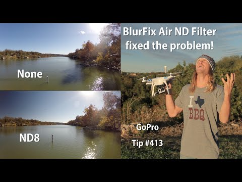 BlurFix Air ND Filter fix multi-copter propeller sun shadow problem - GoPro Tip #413 - UCTs-d2DgyuJVRICivxe2Ktg